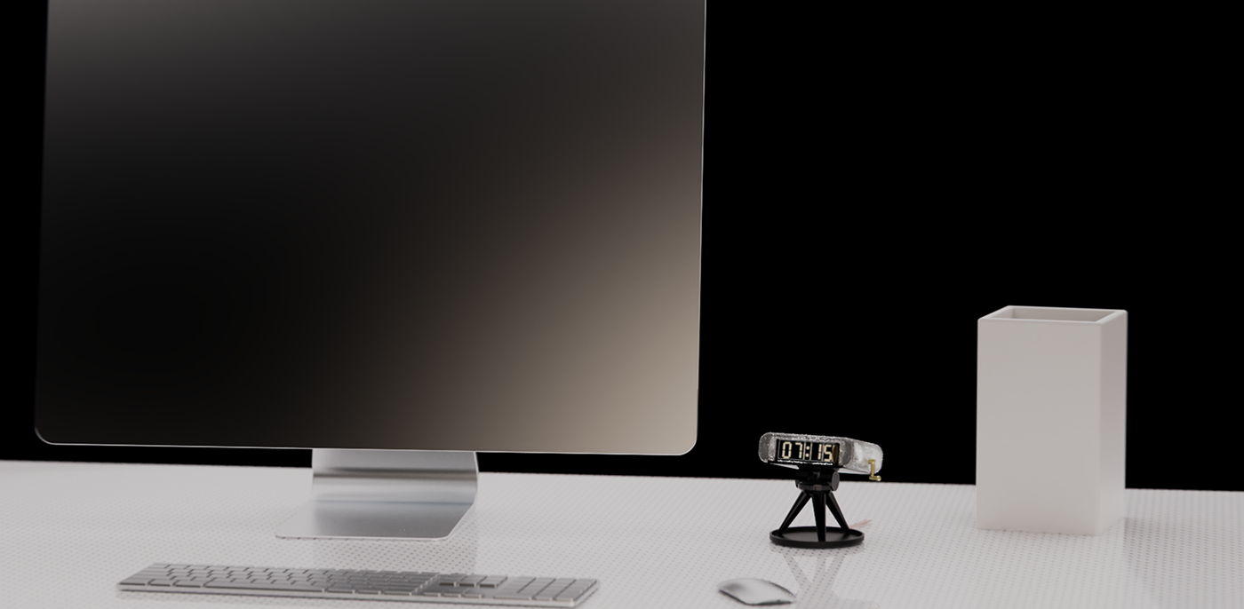 Clock 01，alarm clock，Design，Screening，