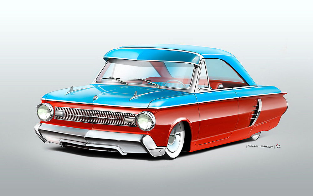 Hand drawn，vehicle，Automobile design，industrial design，Vintage car，