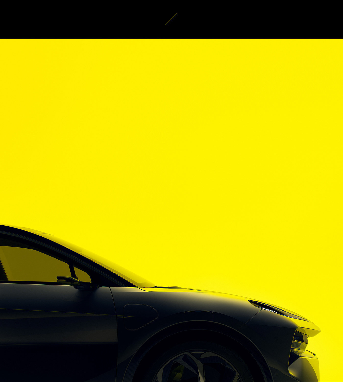 汽车，设计，简约，Absolute Yellow，