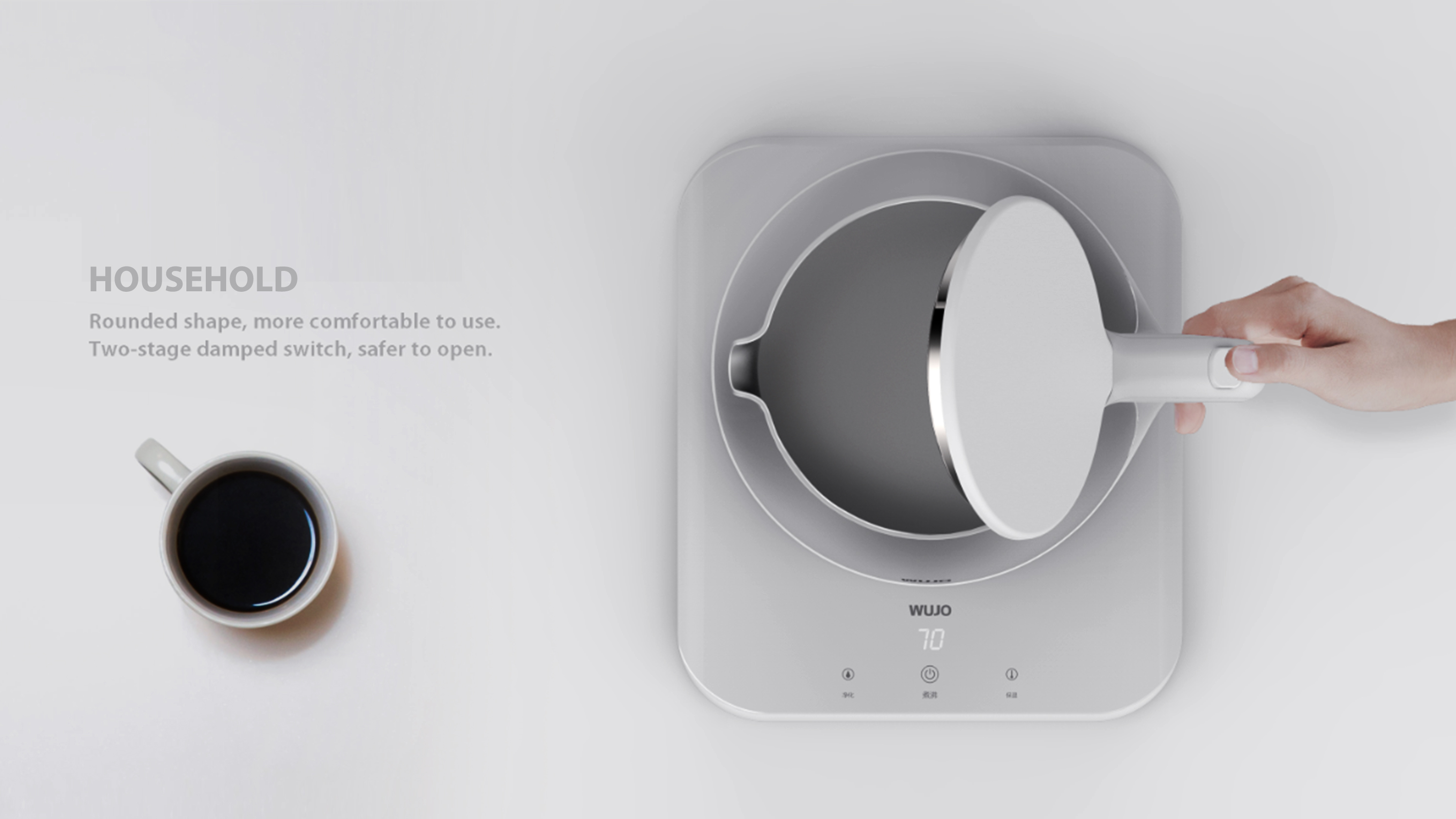 small home appliances，concise，Kitchen appliances，industrial design，