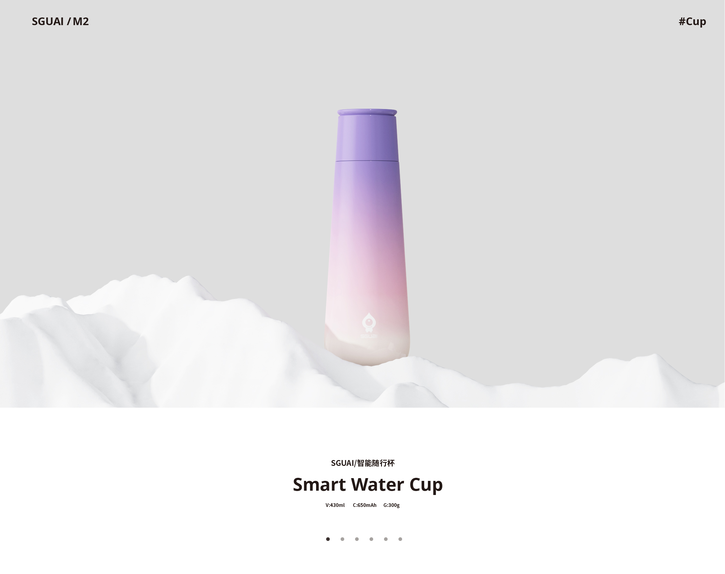 Intelligent water cup，