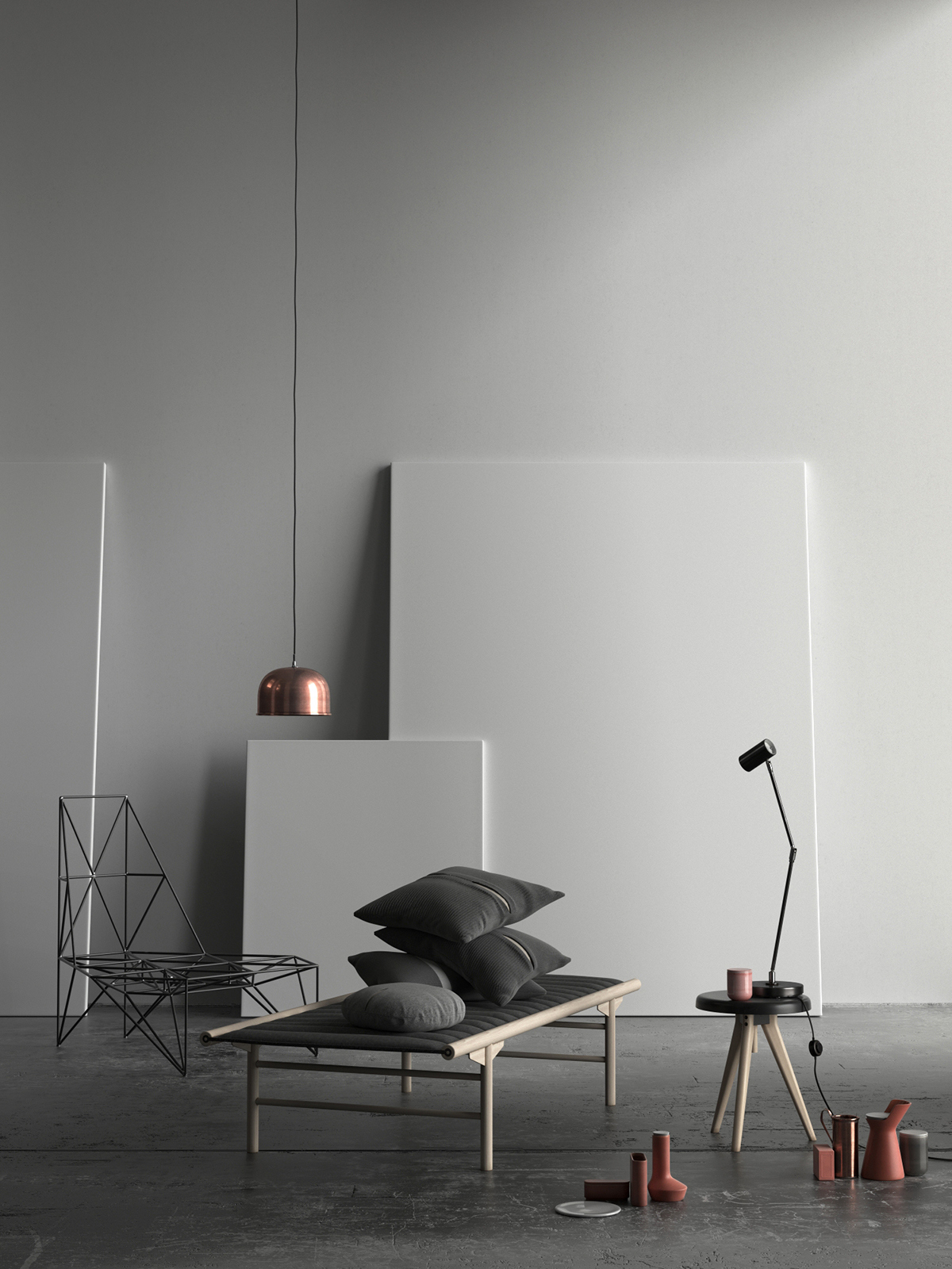 furniture，Home Furnishing，Minimalist，urban，geometry，