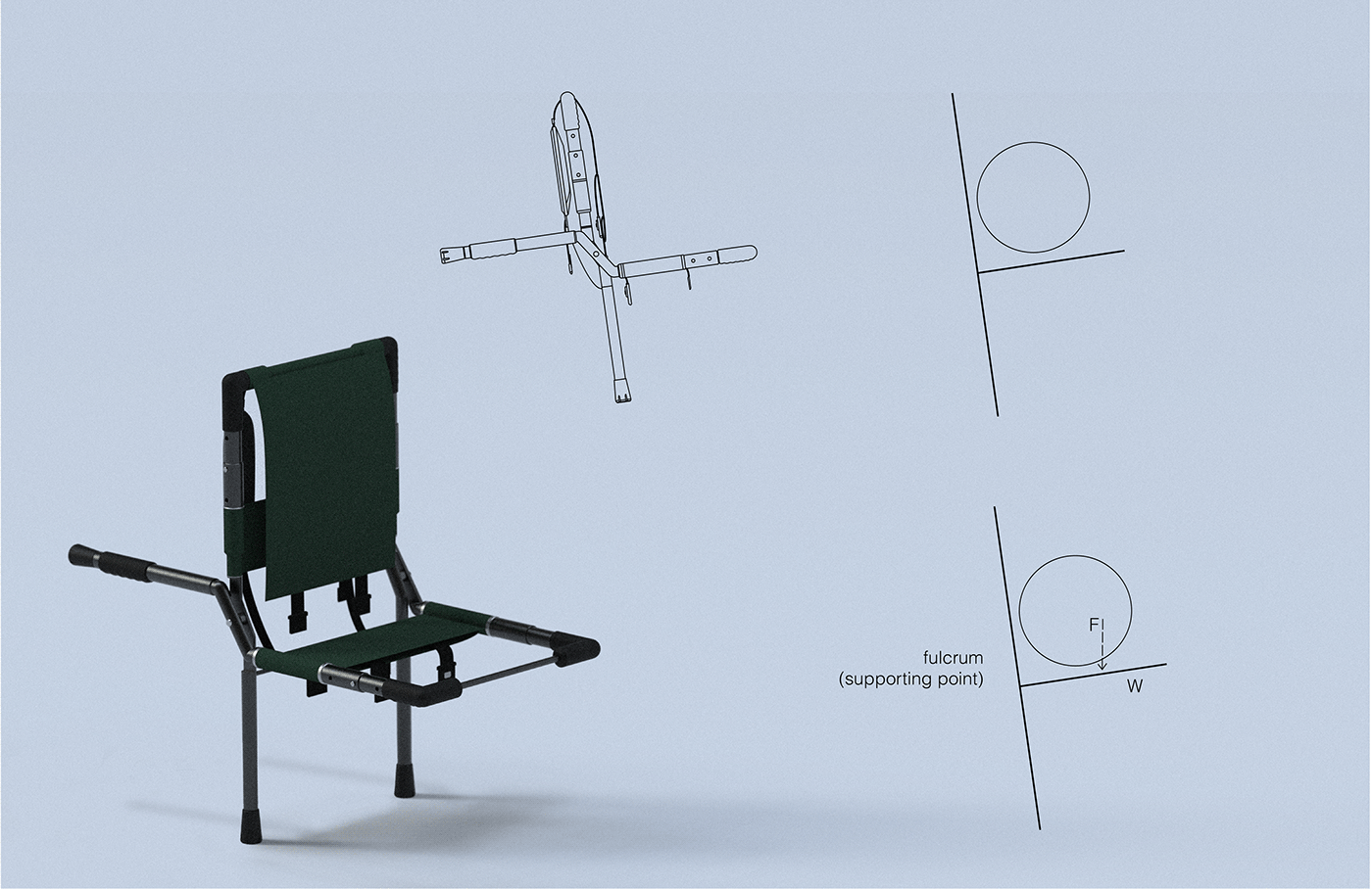chair，outdoors，Design，Portable，
