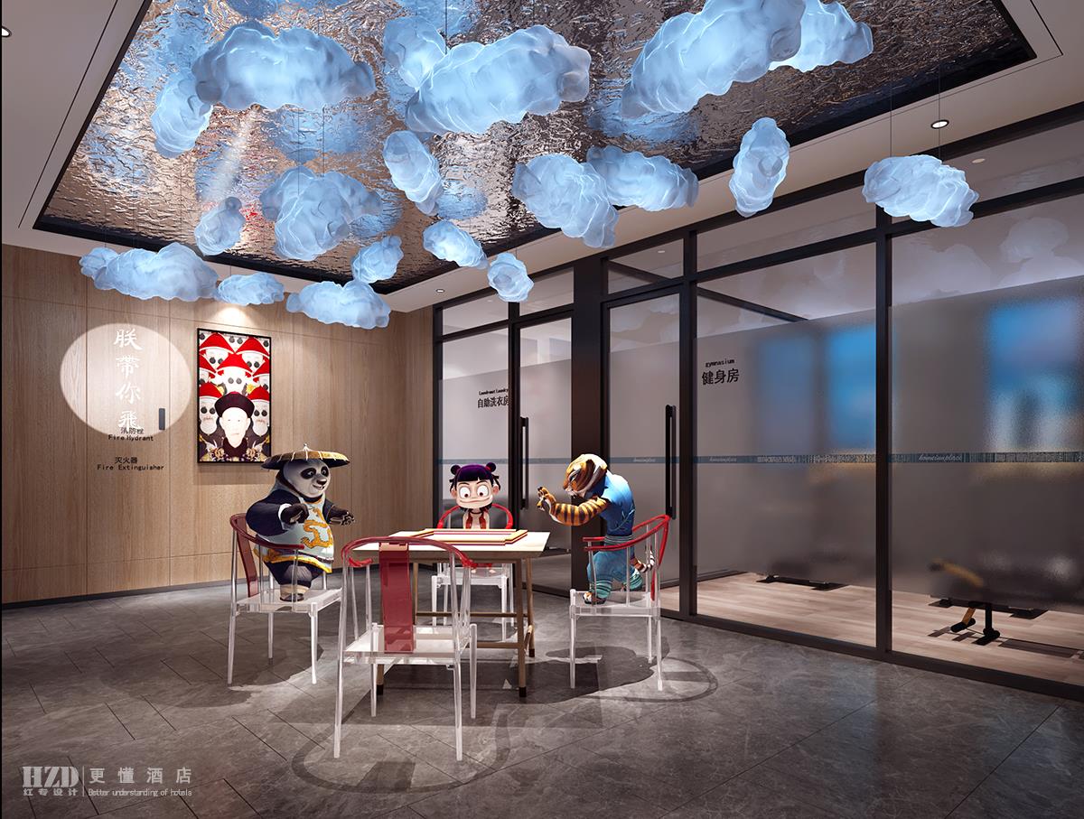 Chain hotel design，Chengdu hotel design，Redtory design，