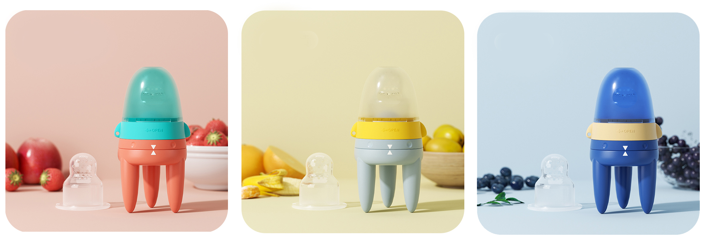 Bite bag，baby，Child feeding，tableware，