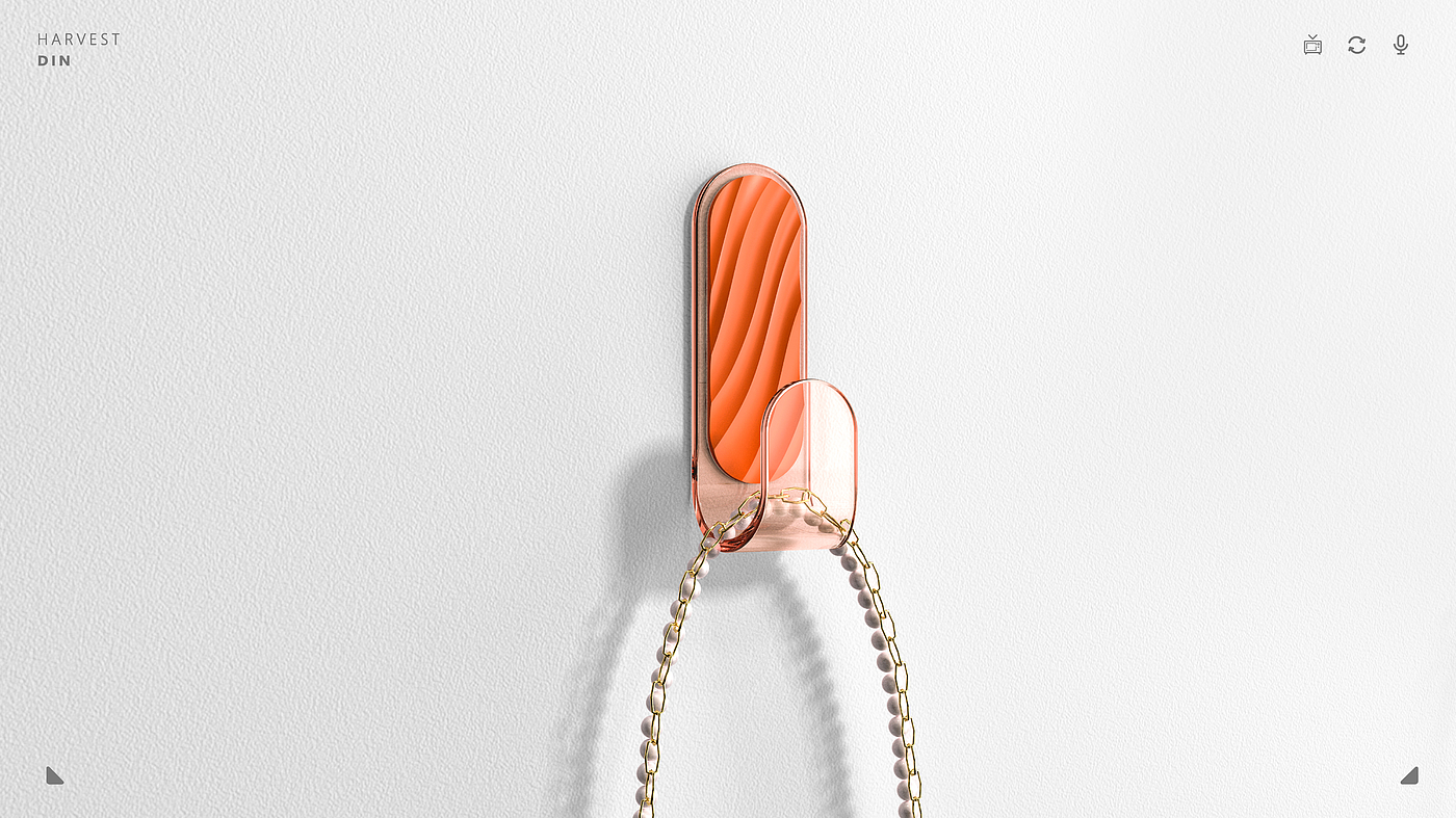 Daily Necessities，Toilet brush，a hook，Light luxury products，