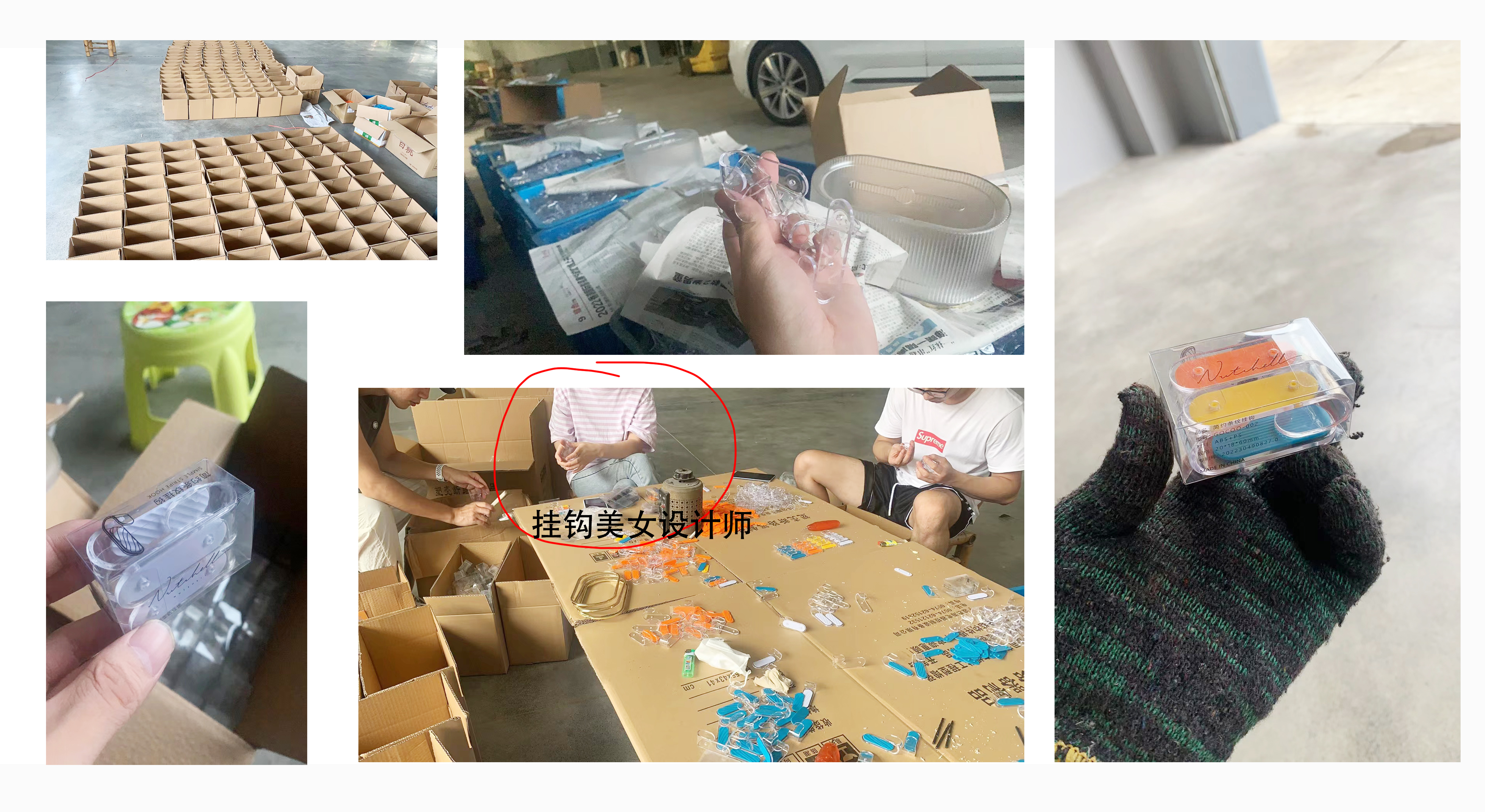 Daily Necessities，Toilet brush，a hook，Light luxury products，