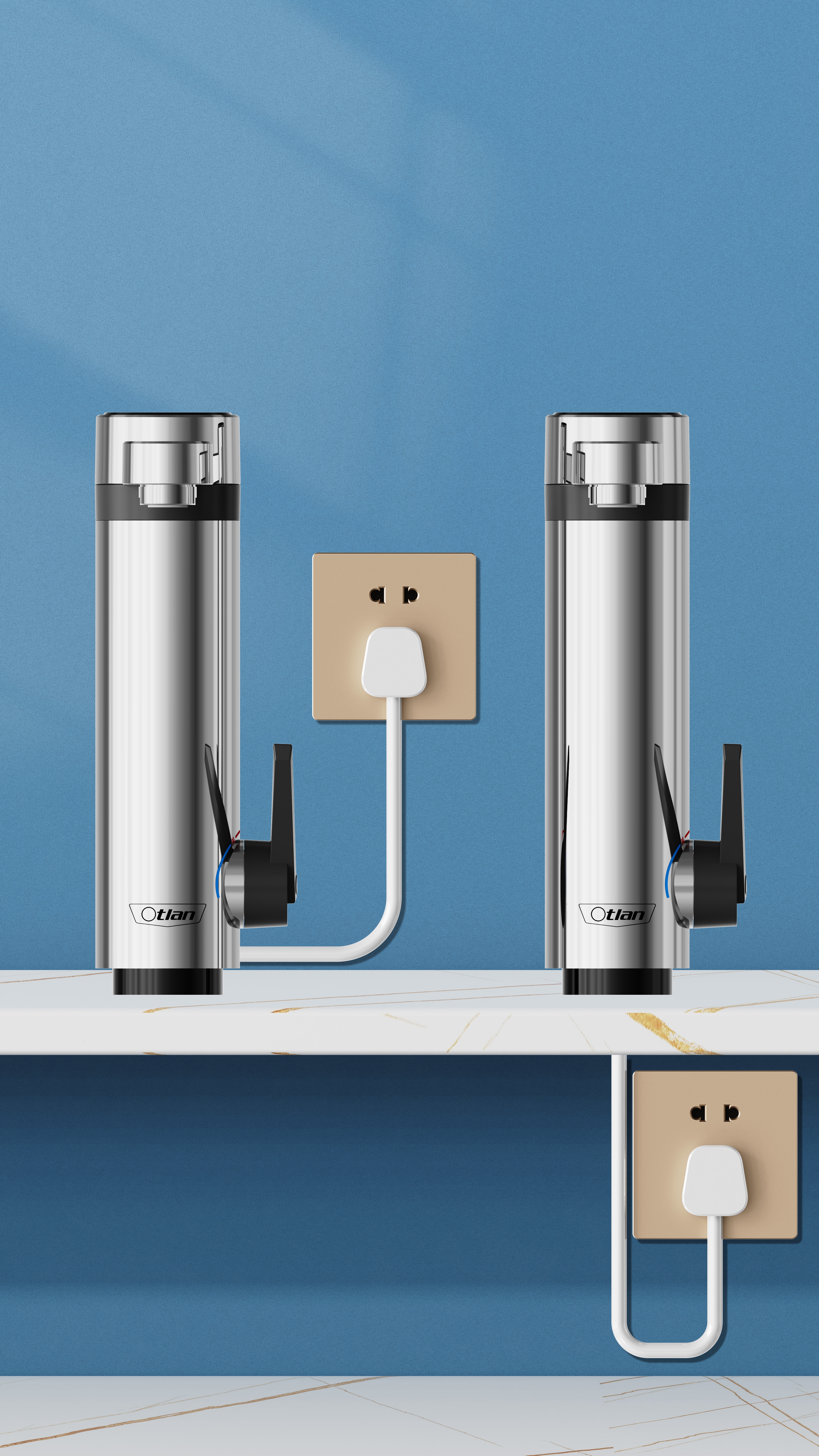 Faucet，heater，industrial design，