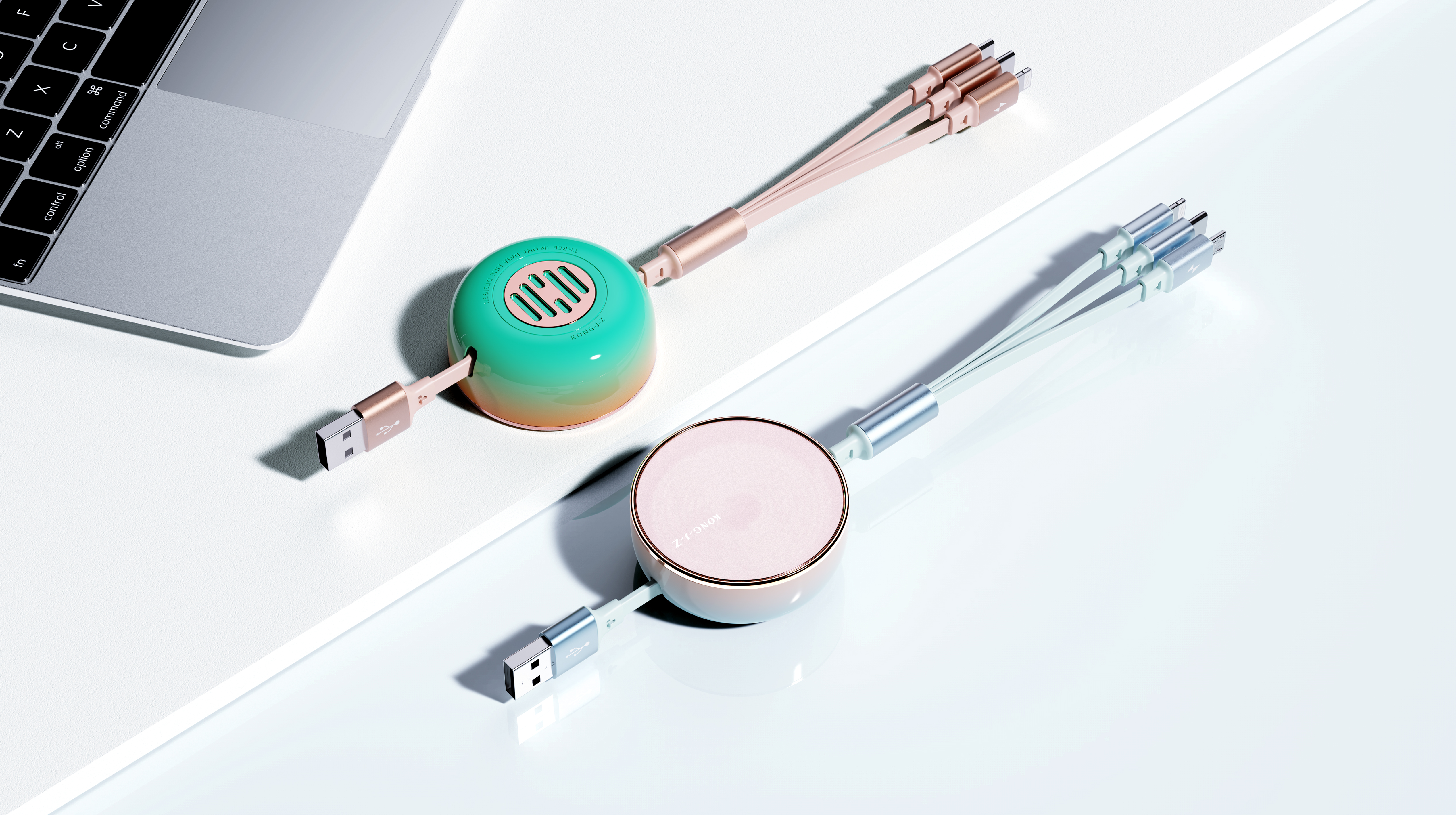 One to three data lines，100w data cable，