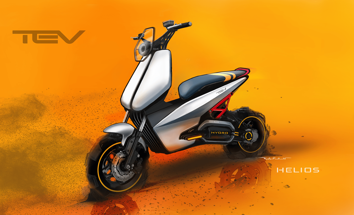 motorcycle，vehicle，Hydrogen，automobile，