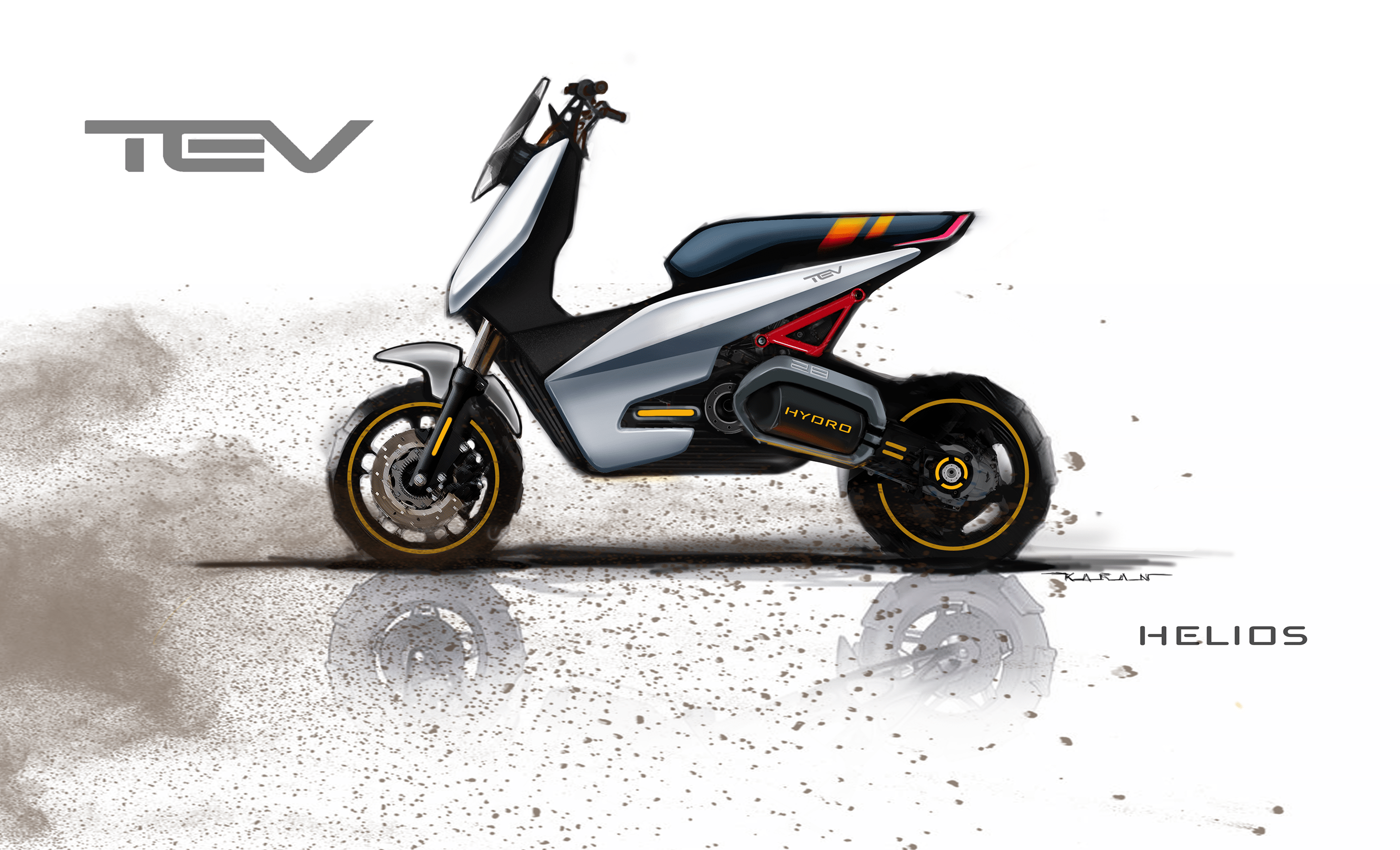 motorcycle，vehicle，Hydrogen，automobile，