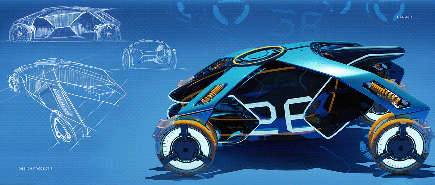 automobile，vehicle，conceptual design，XIAN，Show unique and fascinating charm，