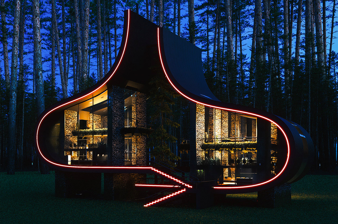 Milad Eshtiyaghi，Twin Sisters，Architecture，Interior design，