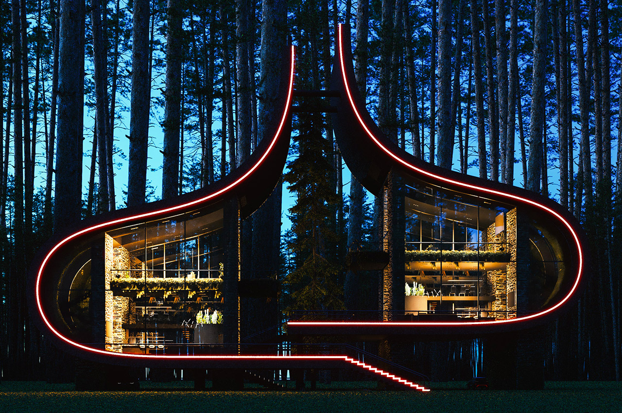 Milad Eshtiyaghi，Twin Sisters，Architecture，Interior design，