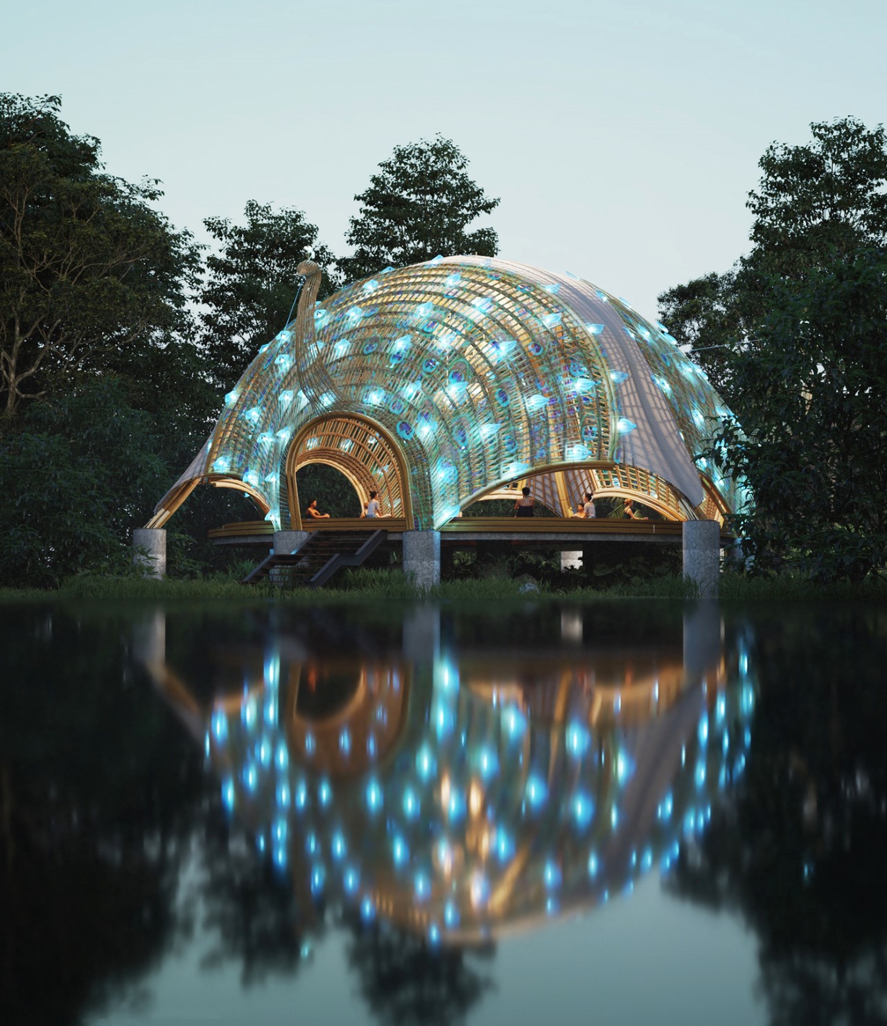 Thilina Liyanage，Architecture，Interior design，Yoga center，