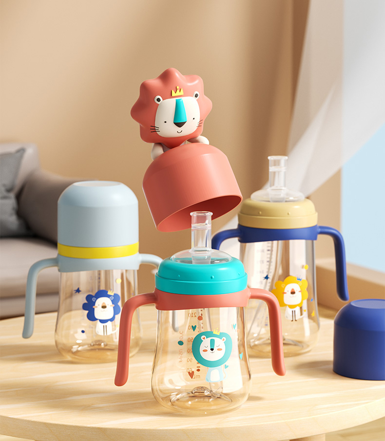 Children's water cup，feeding bottle，Maternal and infant products，baby Trainer Cup，