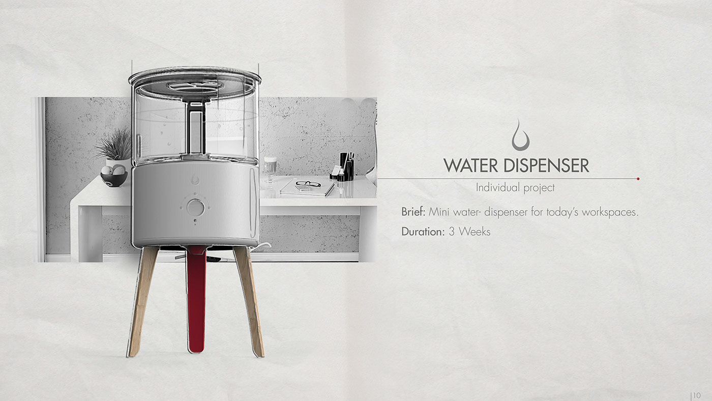 Reprint，household electrical appliances，Water dispenser，conceptual design，