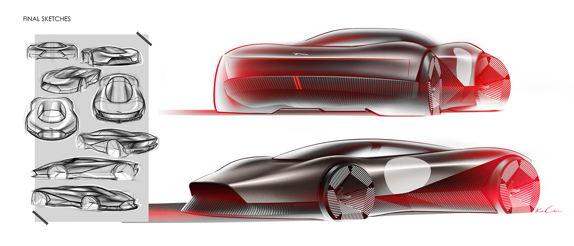 Ken Gan，Jaguar，conceptual design，Automobile design，Streamlined design，jaguar，