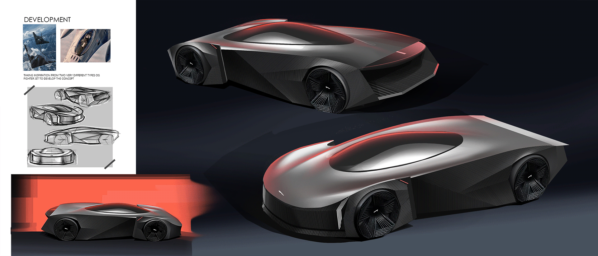 Ken Gan，Jaguar，conceptual design，Automobile design，Streamlined design，jaguar，