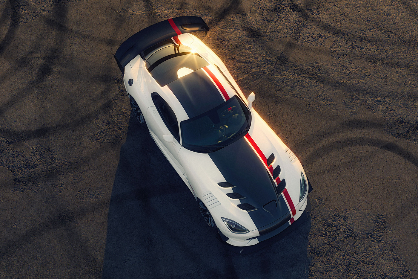 Sergey Poltavskiy，‎tikistudios ‎，Dodge Viper ACR，Automobile design，product design，Ergonomics，