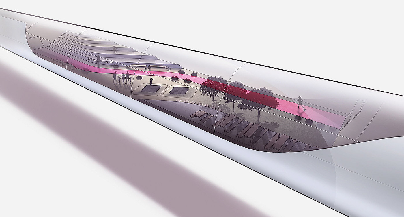 Manyone Design，Glider high-speed train，product design，Streamlined design，
