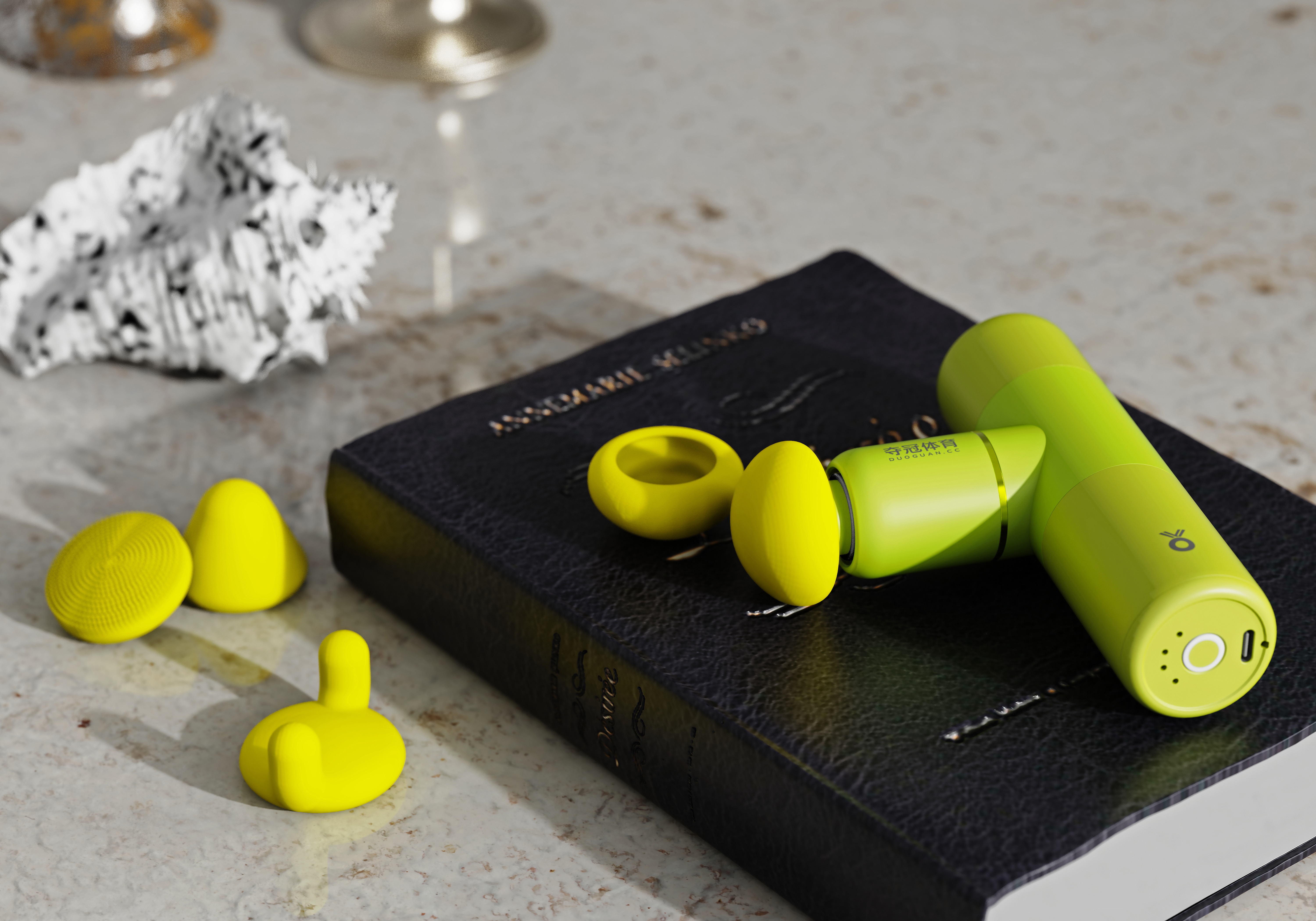 Fascia gun，Mini，motion，electronic product，avocado，