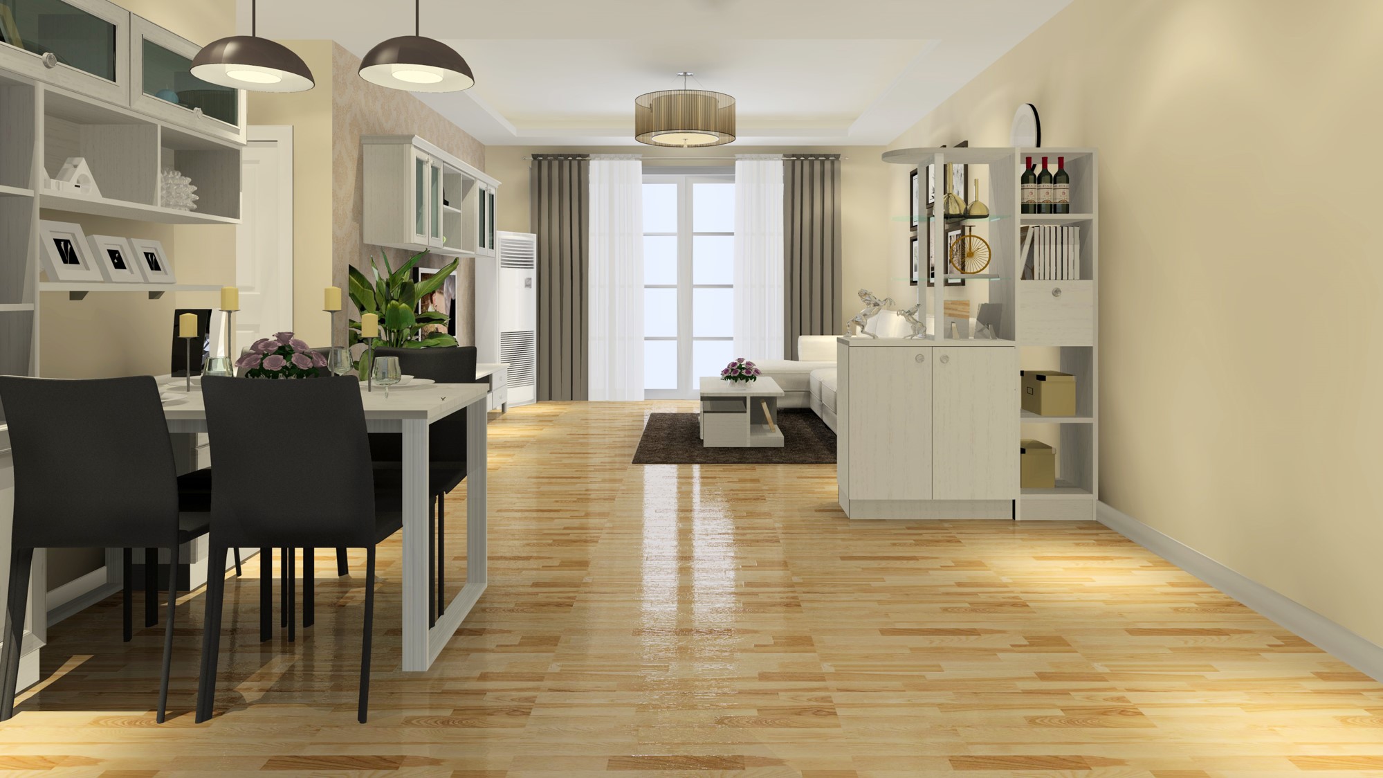 interior space ，Modern home，furniture design ，