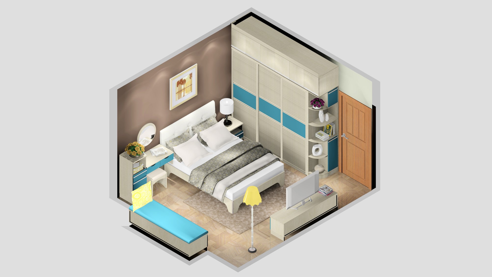 interior space ，Modern home，furniture design ，