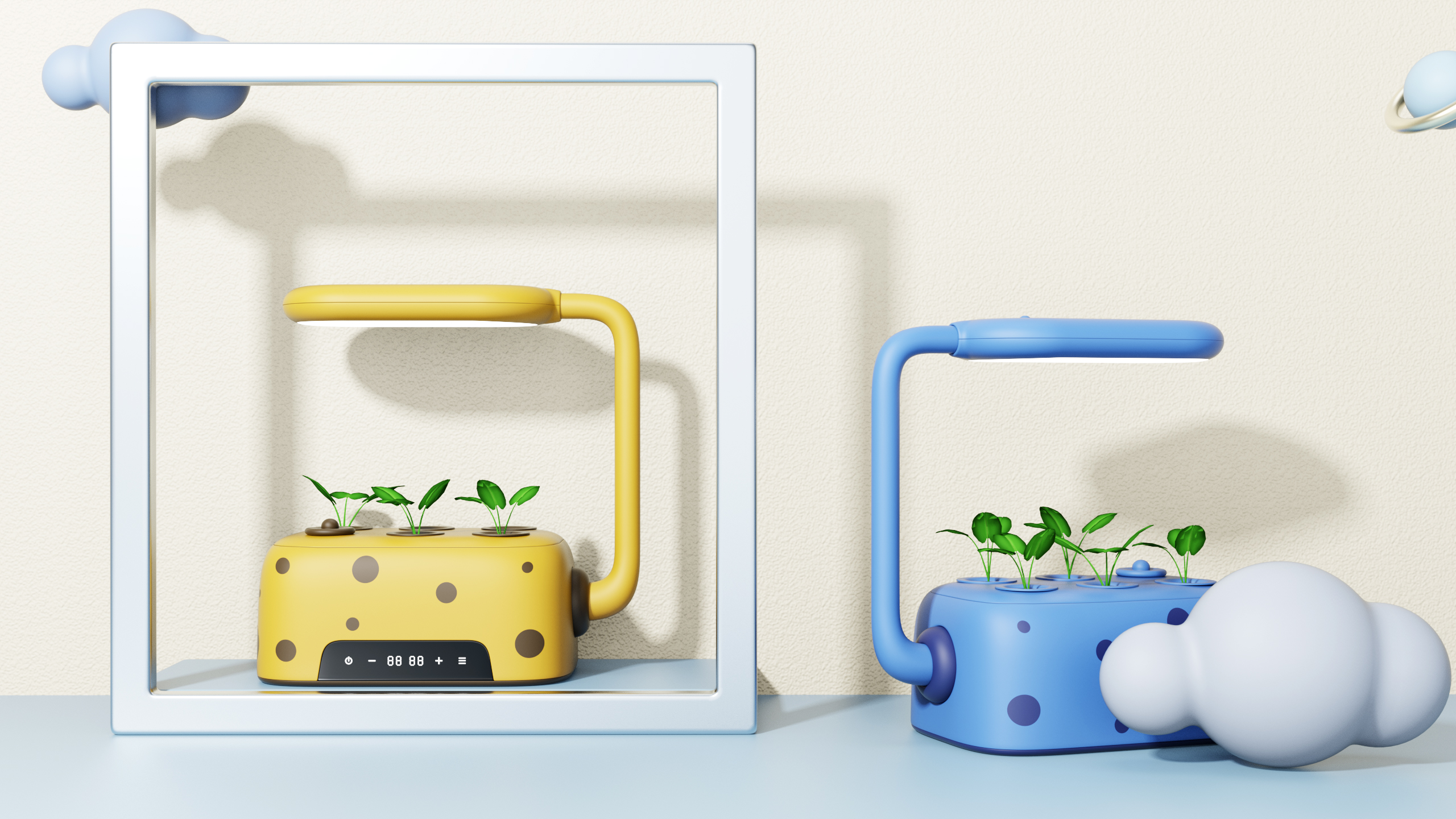 planter，Hydroponic planter，Original design，Product appearance design，