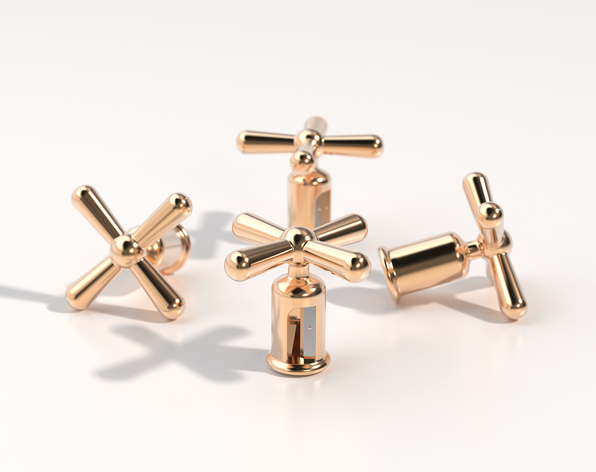 pencil sharpener，water tap，interest，