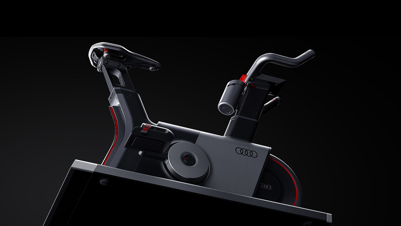 audi，Spinning bike，Ergonomics，Intelligent products，Sports fitness，layout，Derivative products，