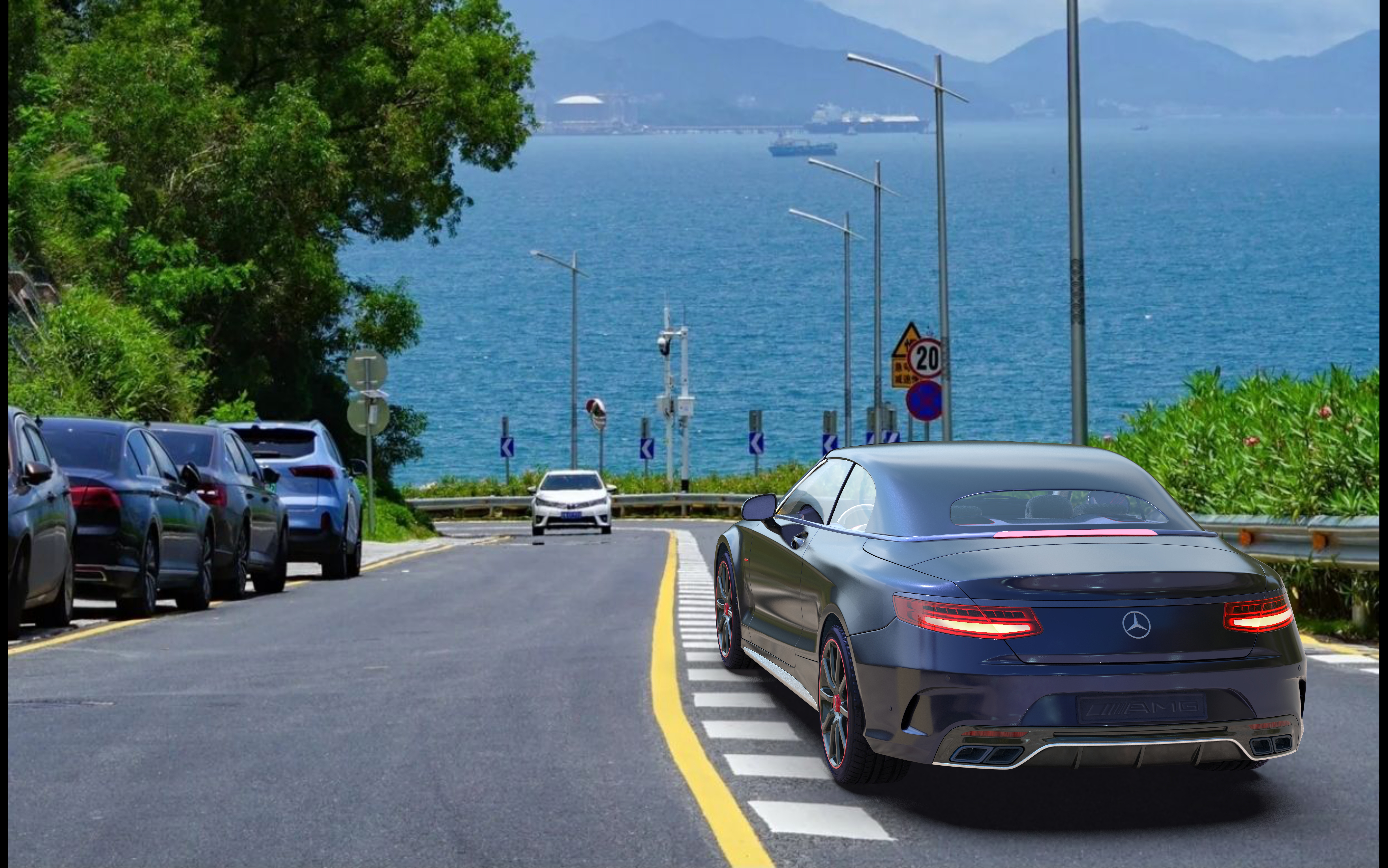 automobile，keyshot，rhino，student，vehicle，Car rendering，Automobile design，