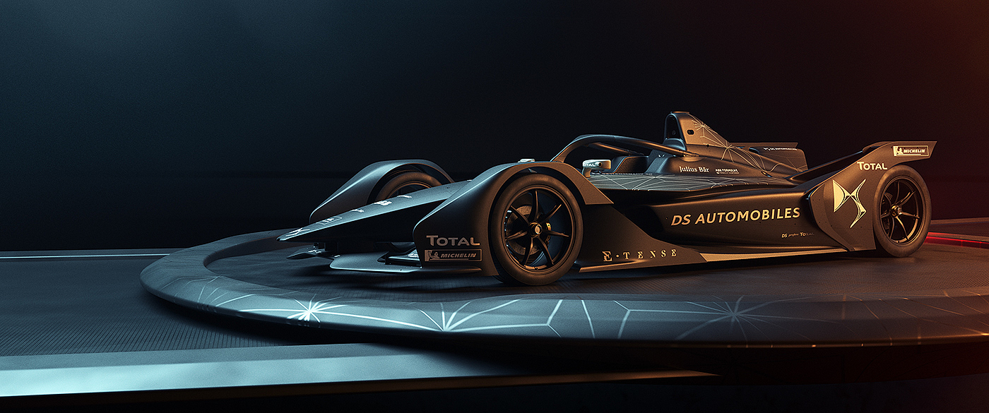 DS PERFORMANCE，FORMULA E，赛车，