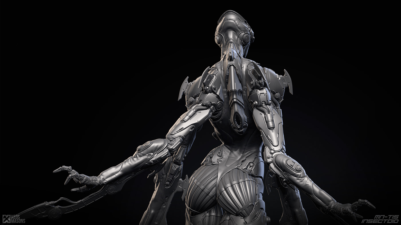 M.N.-T15 / Insectoid，Character design，Toy design，3D art，