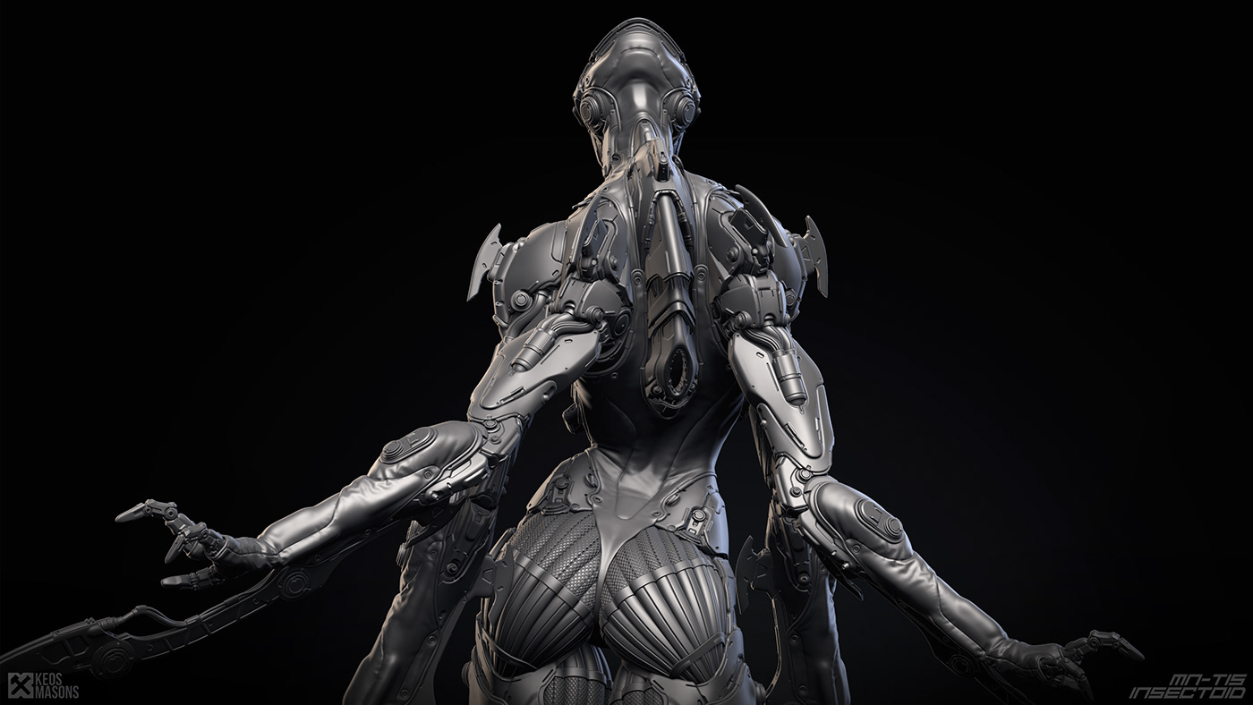 M.N.-T15 / Insectoid，Character design，Toy design，3D art，