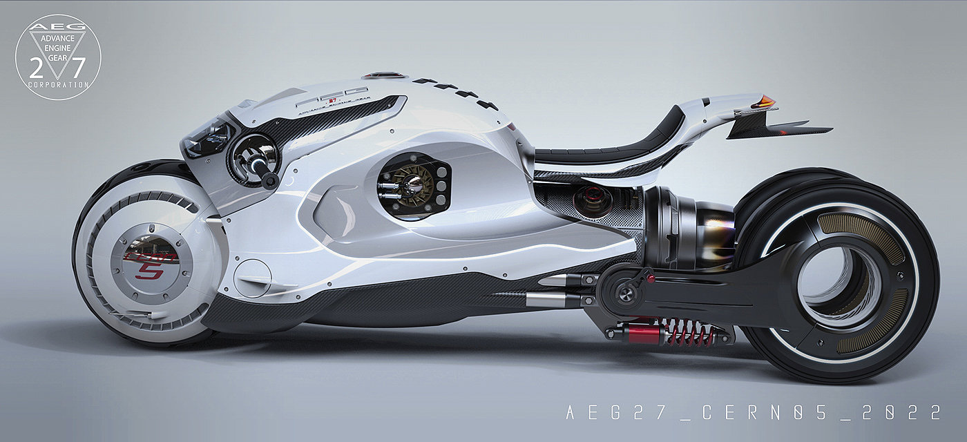 motorcycle，vehicle，three-dimensional model，AEG27_CERN_3D MODEL，