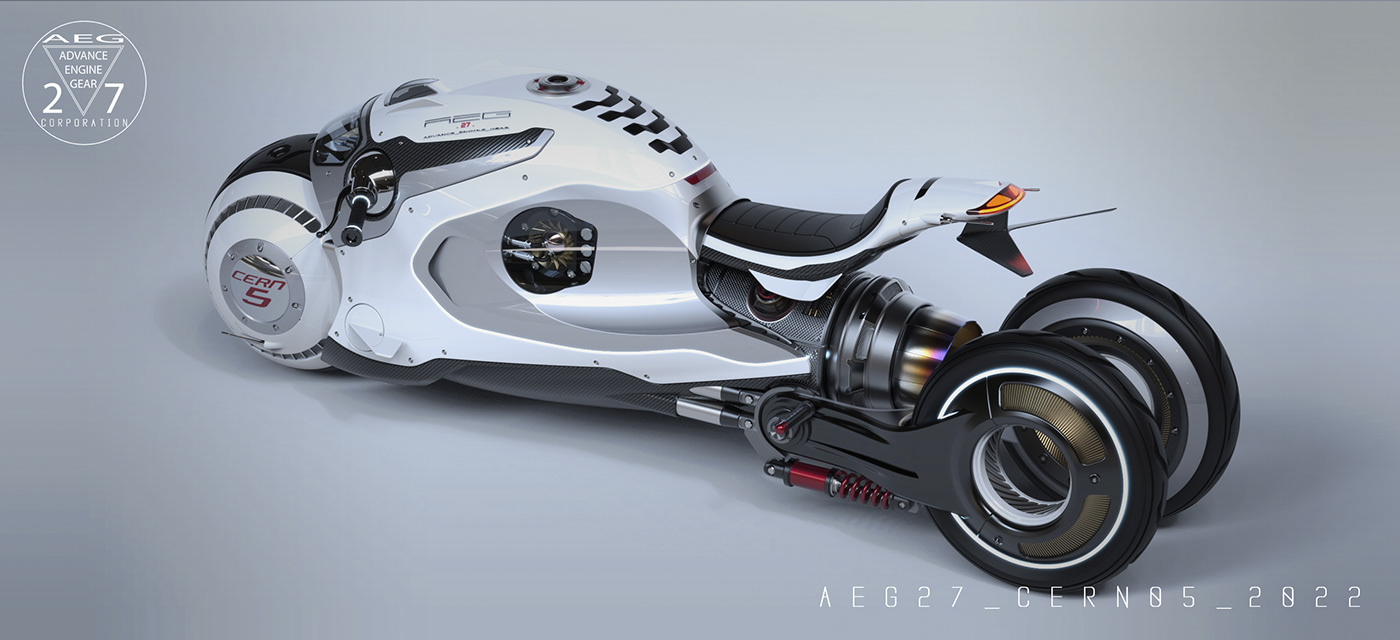 motorcycle，vehicle，three-dimensional model，AEG27_CERN_3D MODEL，