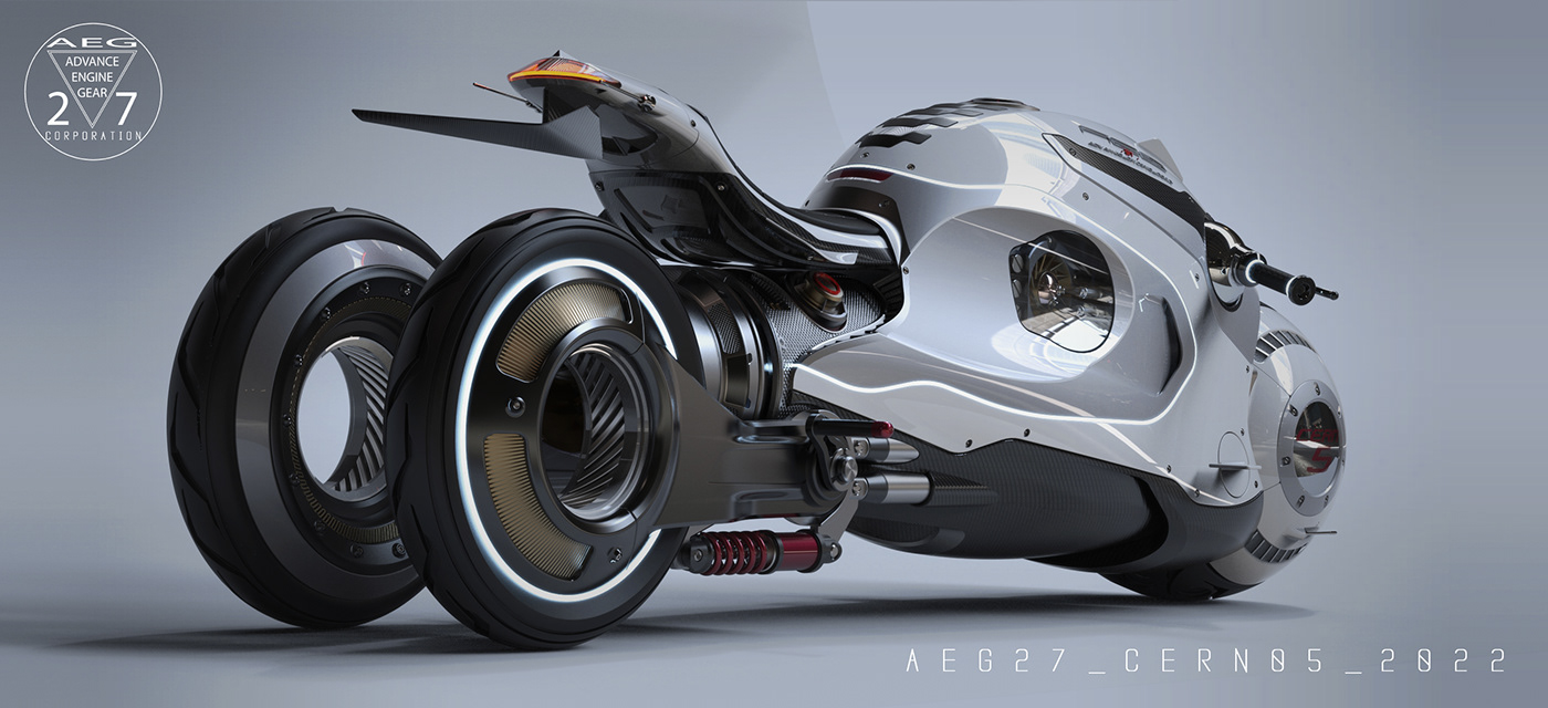motorcycle，vehicle，three-dimensional model，AEG27_CERN_3D MODEL，