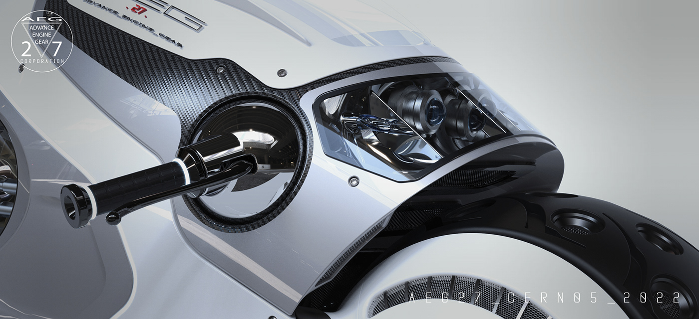 motorcycle，vehicle，three-dimensional model，AEG27_CERN_3D MODEL，