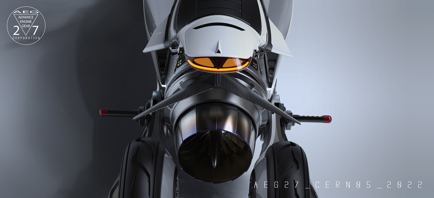 motorcycle，vehicle，three-dimensional model，AEG27_CERN_3D MODEL，