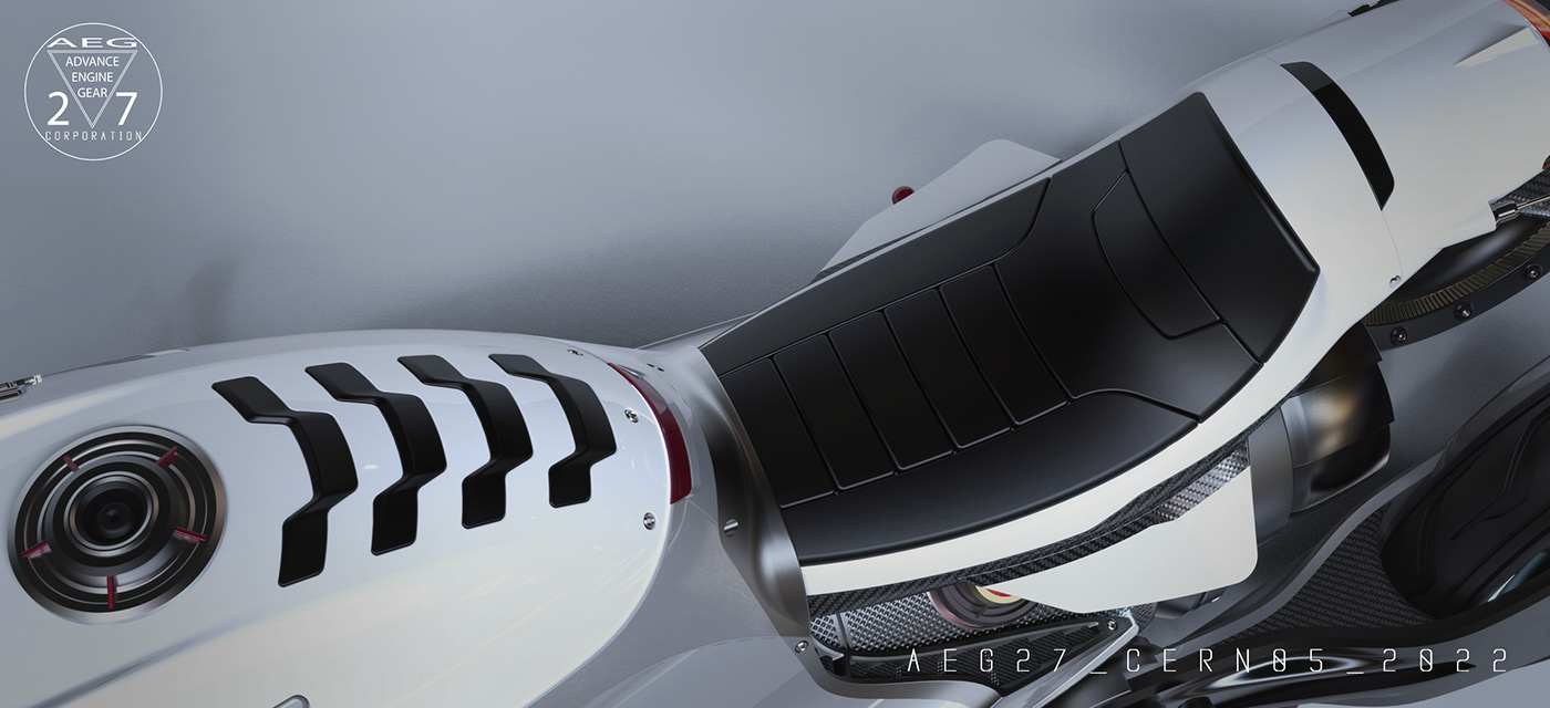 motorcycle，vehicle，three-dimensional model，AEG27_CERN_3D MODEL，