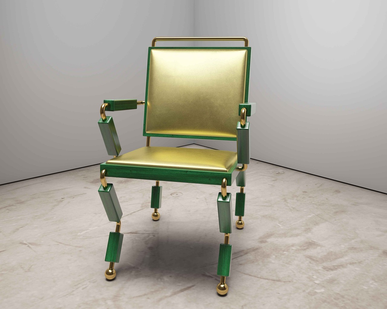 chair，originality，Metal，bionics，