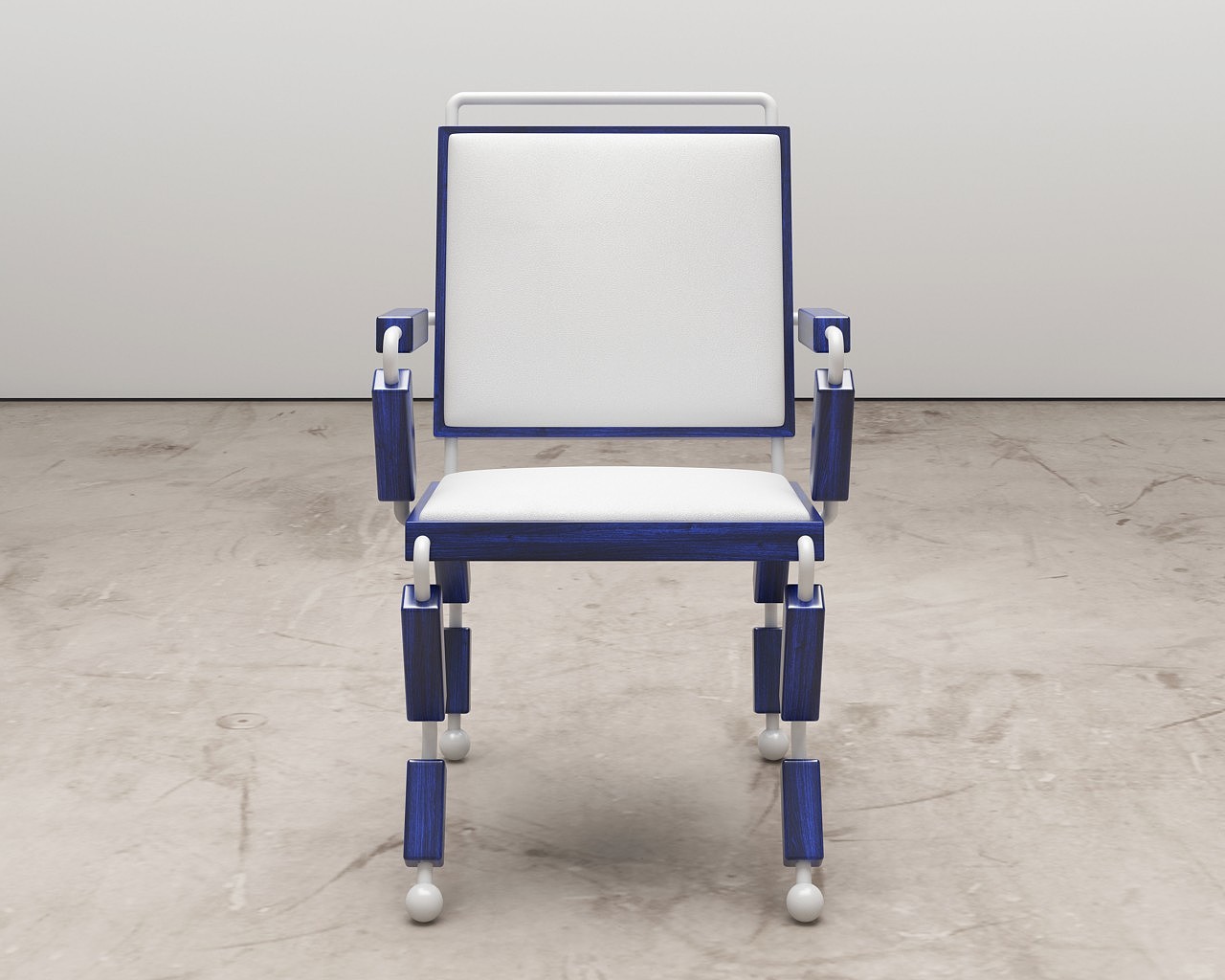 chair，originality，Metal，bionics，