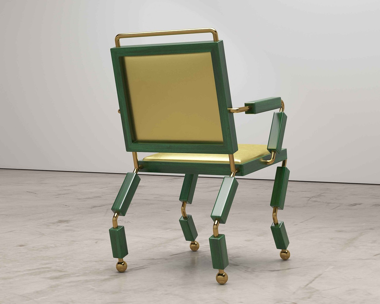 chair，originality，Metal，bionics，