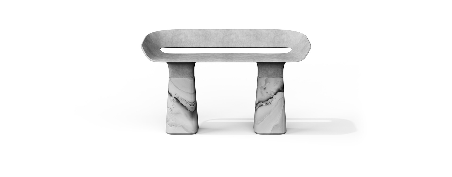 modularization，bench，Furniture combination，Marble，