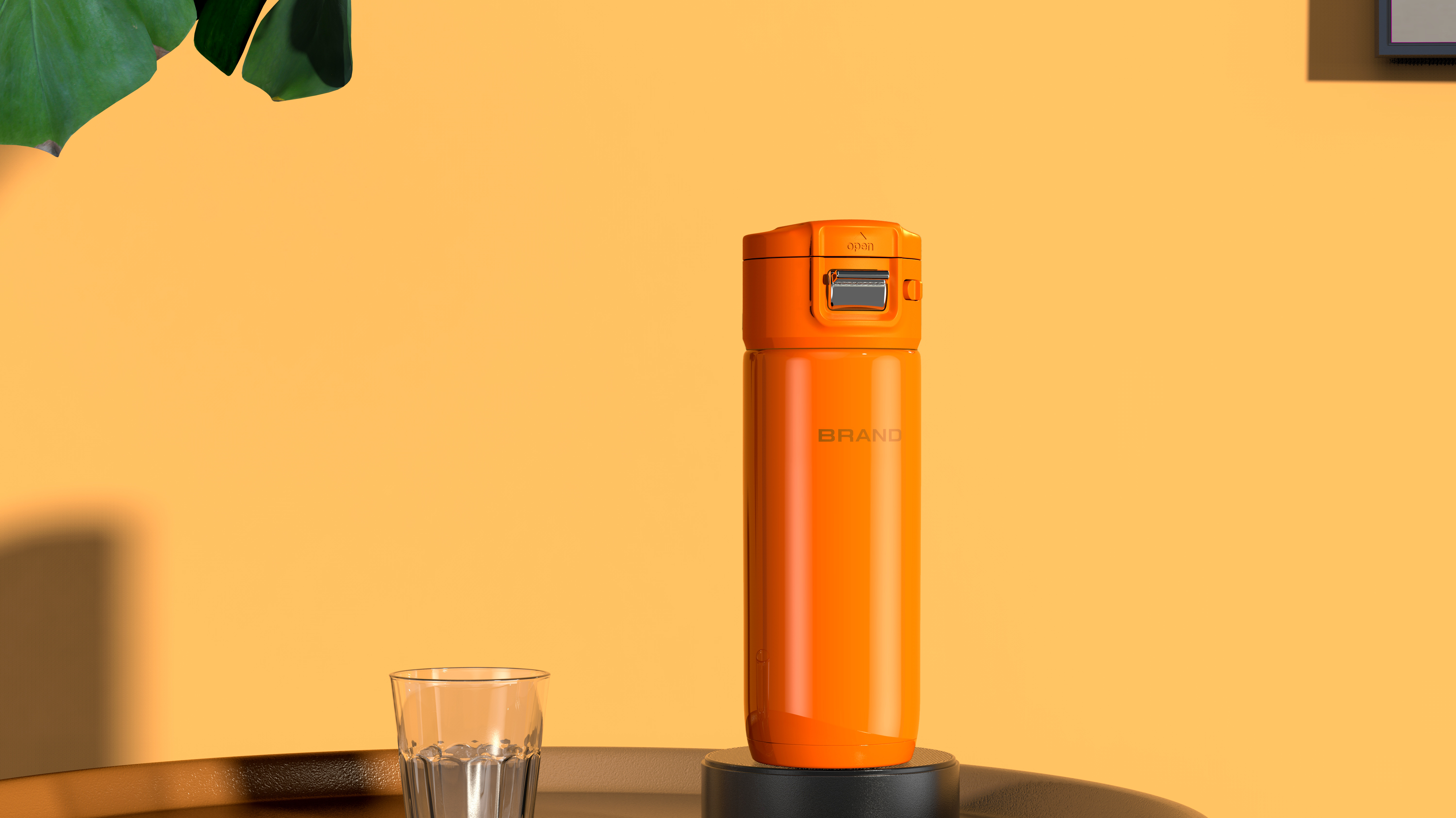 Portable thermos cup design-humpback whale design，