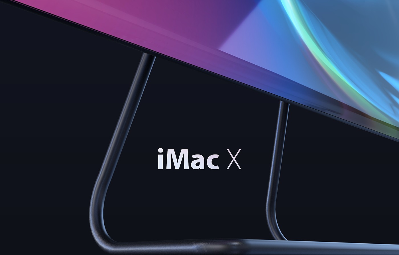 imac，3d，conceptual design，Apple Computer，Integrated machine，