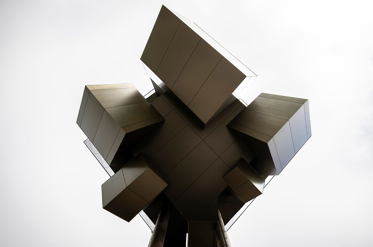 Creative architecture，Italy，image，Water element，