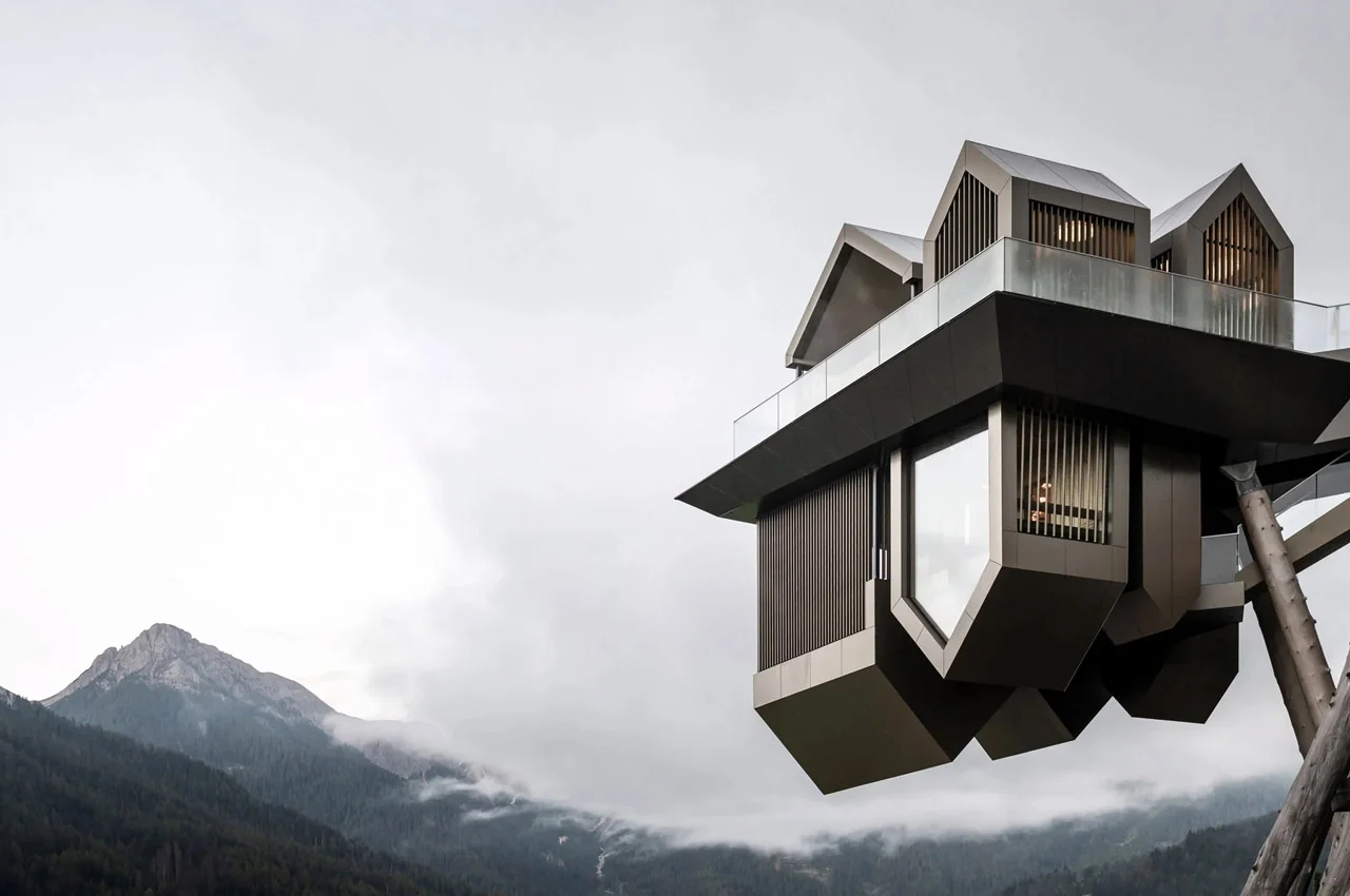 Creative architecture，Italy，image，Water element，