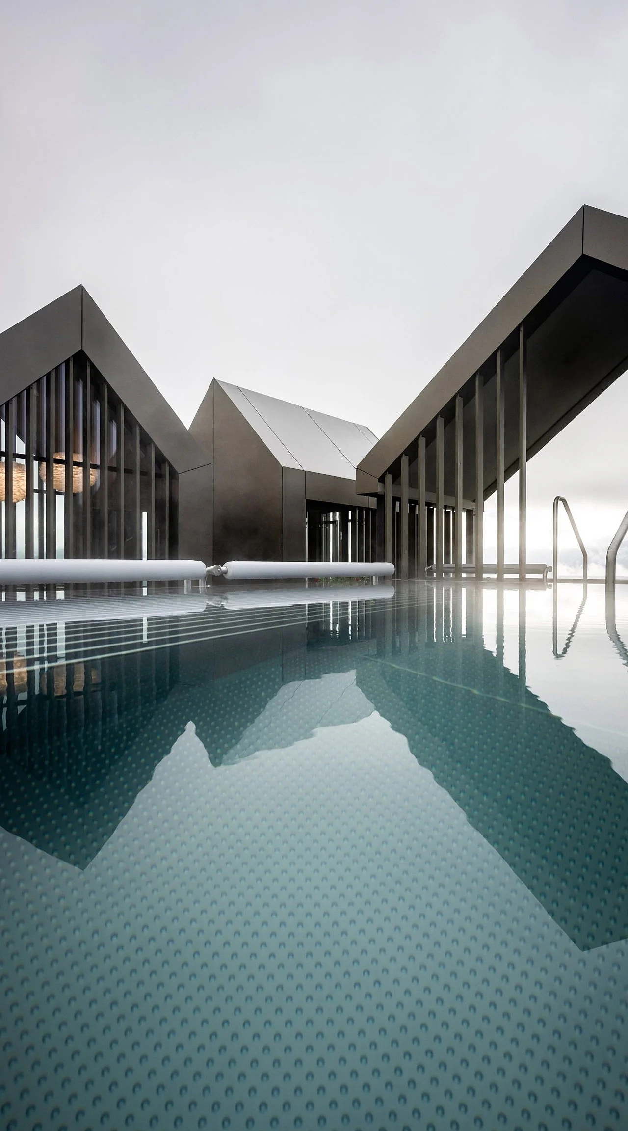 Creative architecture，Italy，image，Water element，